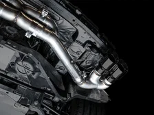 Track Edition Exhaust for C8 Corvette - 4.5" Diamond Black Tips image 11