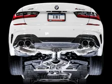 Track Edition Exhaust for G2X M340i / M440i - 4" Chrome Silver Tips for BMW image 7