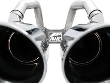 Track Edition Axleback Exhaust for C7 Corvette - 4.5" Chrome Silver Tips image 5