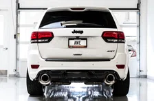 Touring Edition Exhaust for Jeep Grand Cherokee SRT - Diamond Black Tips image 5