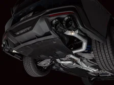 Track Edition Exhaust for S650 Ford Mustang Dark Horse - Quad Diamond Black Tips image 15