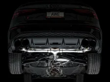 Track Edition Exhaust for Audi 8Y S3 - 4.5" Diamond Black Tips image 9
