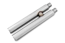 Touring Edition Cat-back Exhaust for S550 Mustang GT - Dual Tip - Diamond Black Tips image 2
