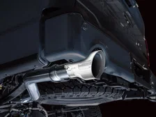 0FG Non-Resonated Catback for '21+ Ford F-150 (With Bumper Cutouts) - 5" Chrome Silver Tips image 10