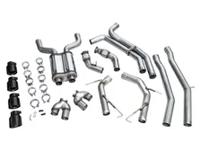 Track Edition Exhaust for Audi C8 S6/S7 - 4.5" Diamond Black Tips image 6