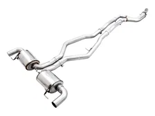 Non-Resonated Touring Edition Exhaust for G2X M340i / M440i - OE Tips for BMW image 1