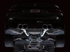 Track Edition Catback Exhaust for BMW G8X M3/M4 - 4.5" Chrome Silver Tips image 10