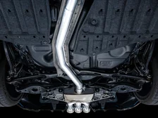 Touring Edition Exhaust for FL5 Civic Type R - Triple Chrome Silver Tips image 11