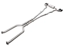 Touring Edition Catback Exhaust for BMW G90/G99 M5 - 4.5" Diamond Black Tips image 2
