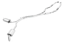 Touring Edition Exhaust for Audi B9 SQ5 - Non-Resonated - Uses OE Tips image 1
