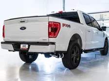 0FG Dual Side Exit Exhaust for '21+ Ford F-150 - 4.5" Chrome Silver Tips image 8