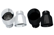 Tread Edition Axleback Dual Exhaust for Jeep JK/JKU 3.6L - Chrome Silver Tips image 3