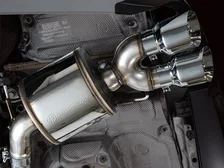 Touring Edition Exhaust for Audi C8 S6/S7 - 4.5" Chrome Silver Tips image 19