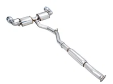Touring Edition Exhaust for Subaru BRZ / Toyota GR86 / Toyota 86 / Scion FR-S - 5" Chrome Silver Tips image 2