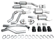 Touring Edition Exhaust for Ford Explorer ST - Diamond Black Tips image 7