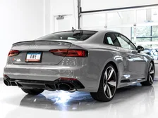 Touring Edition Exhaust for Audi B9 RS 5 Coupe - Diamond Black RS-style Tips image 8