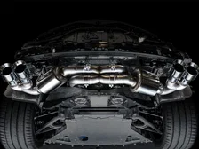 Touring Edition Exhaust for C8 Corvette - 4.5" Chrome Silver Tips image 10
