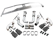 Track Edition Exhaust for C8 Corvette - 4.5" Diamond Black Tips image 6