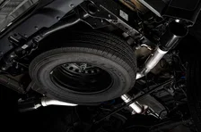 Tread Edition Catback Dual Exhaust for Jeep JT 3.6L - Diamond Black Tips image 12