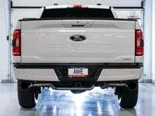 0FG Dual Split Rear Exhaust for '21+ Ford F-150 - 5" Diamond Black Tips image 5