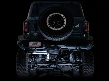 0FG Catback Exhaust for Ford Bronco with BashGuard™ - Single 5" Diamond Black Tip image 7
