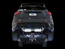 Touring Edition Cat-back Exhaust for Ford Focus RS - Resonated - Diamond Black Tips image 3