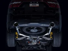 Track Edition Exhaust for Dodge Durango 6.4 / 6.2 SC - Chrome Silver Tips image 7