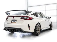 Track Edition Exhaust for FL5 Civic Type R - Triple Diamond Black Tips image 22