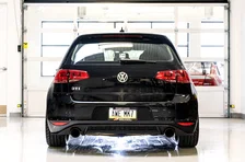 Touring Edition Exhaust for VW MK7 GTI - Diamond Black Tips image 5