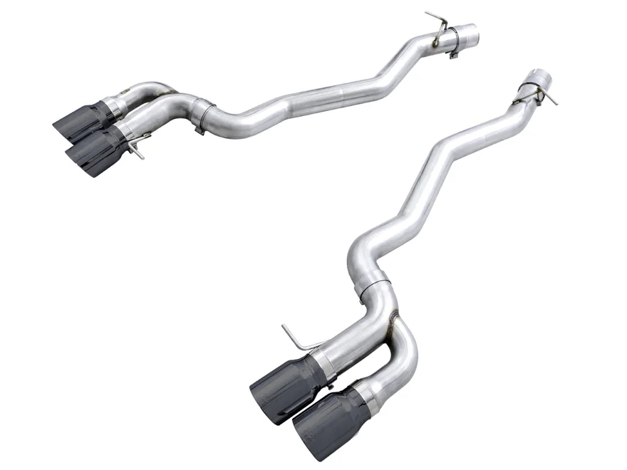 Track Edition Axleback Exhaust for BMW F90 M5 - 4" Diamond Black Tips