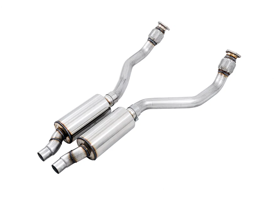 Resonated Downpipes for Audi B8 RS5