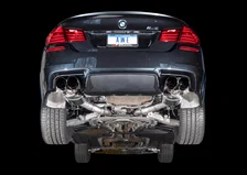 Touring Edition Axleback Exhaust for BMW F10 M5 - 4" Diamond Black Tips image 4