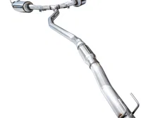Track Edition Exhaust for FE1 Civic Si/DE4 Acura Integra - 5" Diamond Black Tips image 5