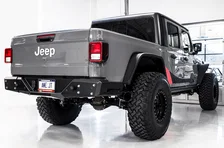 Tread Edition Catback Dual Exhaust for Jeep JT 3.6L - Diamond Black Tips image 2