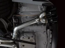 Track Edition Exhaust for Audi C8 S6/S7 - 4.5" Diamond Black Tips image 9