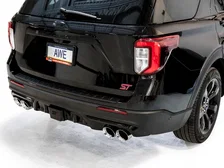 Touring Edition Exhaust for Ford Explorer ST - Chrome Silver Tips image 15