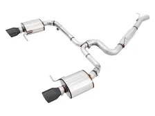 Touring Edition Exhaust for VW Golf Alltrack / Sportwagen 4Motion - Diamond Black Tips image 1
