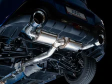Touring Edition Exhaust for Subaru BRZ / Toyota GR86 / Toyota 86 / Scion FR-S - 5" Chrome Silver Tips image 7