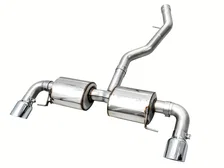 Touring Edition Axleback Exhaust for BMW G2X 330i/430i - 4.5” Chrome Silver Tips image 1