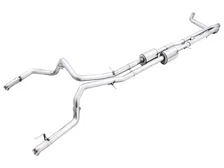 0FG Catback Exhaust for Silverado ZR2/Sierra AT4X - Dual Bashguard image 1