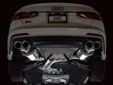 Touring Edition Exhaust for Audi C8 S6/S7 - 4.5" Chrome Silver Tips image 10