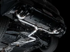 Track Edition Exhaust for Volkswagen MK8 Golf R - Diamond Black Tips image 15