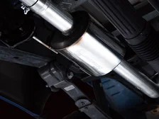 0FG Dual Side Exit Exhaust for '21+ Ford F-150 - 4.5" Diamond Black Tips image 6