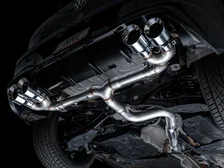 Track Edition Exhaust for Volkswagen MK8 Golf R - Chrome Silver Tips image 15