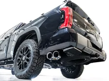 0FG Exhaust for 3rd Gen Toyota Tundra - Dual Chrome Silver Tips image 12