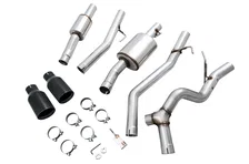 Tread Edition Catback Dual Exhaust for Jeep JT 3.6L - Diamond Black Tips image 8