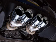 Touring Edition Axleback Exhaust for C6 Chevrolet Corvette Z06/ZR1 - 4.5” Chrome Silver Tips image 7