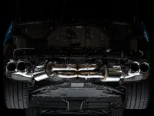 Touring Edition Exhaust for C8 Corvette - 4.5" Chrome Silver Tips image 7
