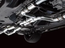 Track Edition Exhaust for Nissan Z - Chrome Silver Tips image 9