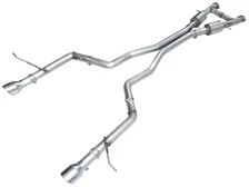Track Edition Exhaust for Dodge Durango 3.6 / 5.7 - Chrome Silver Tips image 1